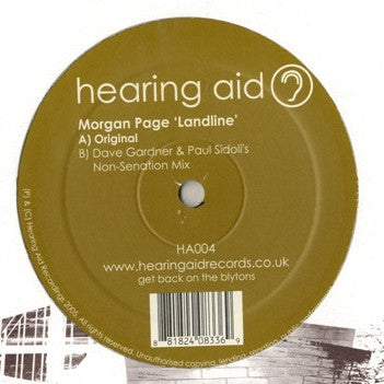 Morgan Page : Landline (12")