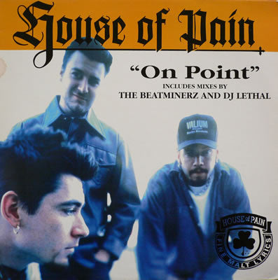 House Of Pain : On Point (12", Single)