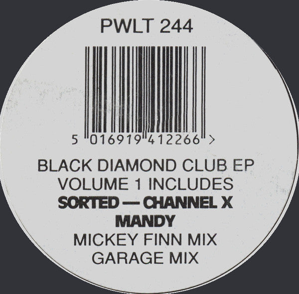 Various : The Black Diamond Club EP Volume 1 (12")