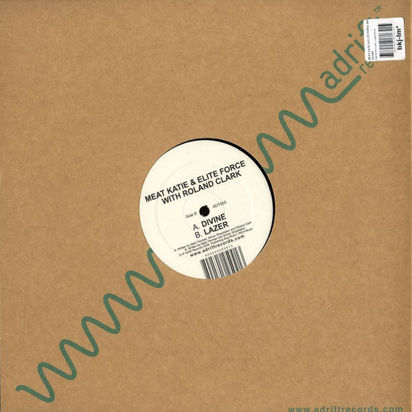 Meat Katie & Elite Force With Roland Clark : Divine / Lazer (12")