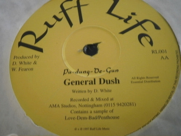 Aka (28) / General Dush : Warning / Pu-Dung-De-Gun (12")