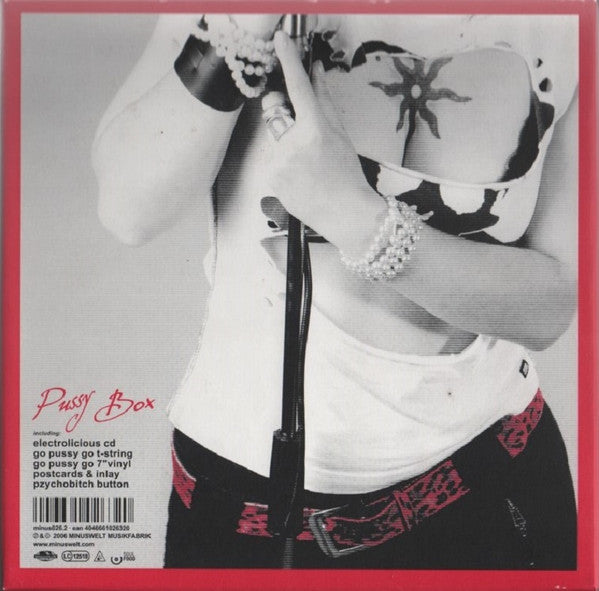 Pzychobitch : Electrolicious / Pussy Box (CD, Album + 7", Pin + Box, Ltd)