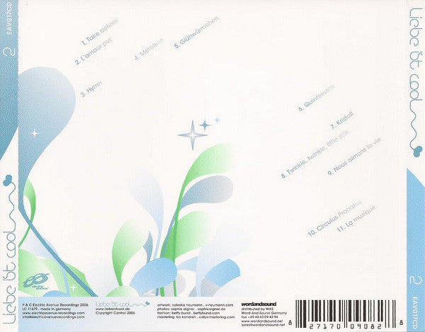 Liebe Ist Cool : 2 (CD, Album)