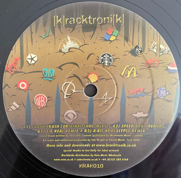 Snog : Crash Crash Rema[k]es (12")