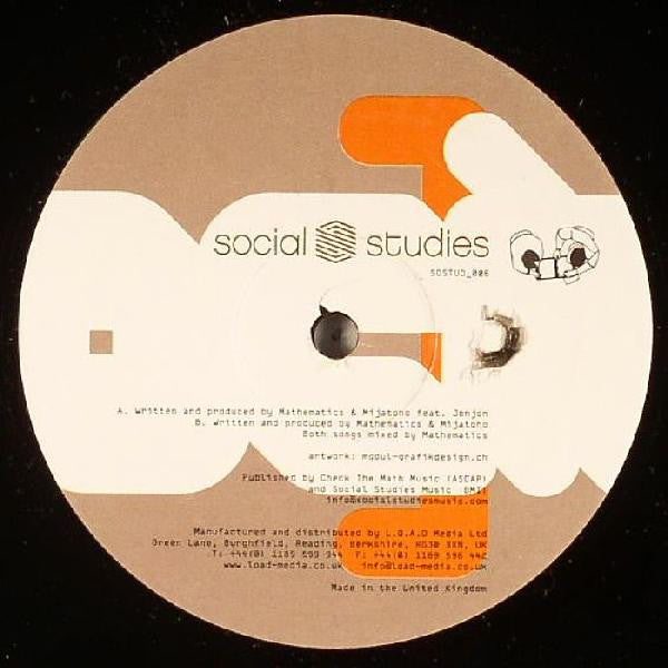 Mathematics & Mijatoho : Move It Down / Infiltrate (12")