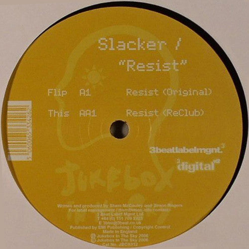 Slacker : Resist (12")