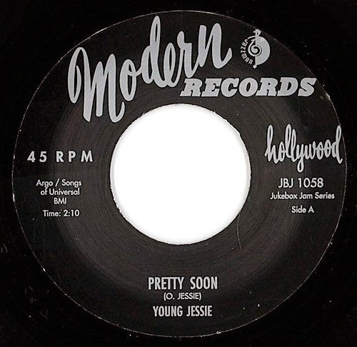 Young Jessie : Pretty Soon / Well Baby (7", Single, RE)