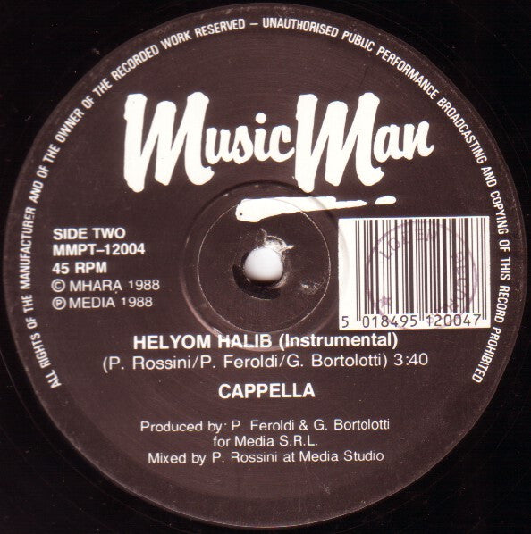 Cappella : Helyom Halib (12")