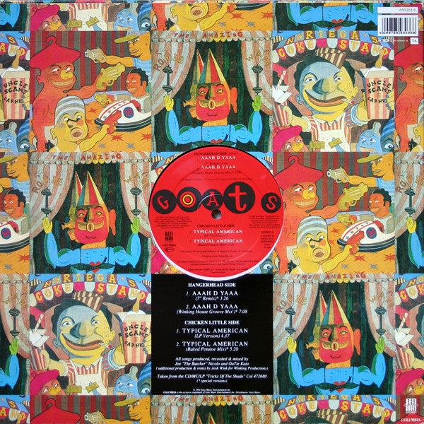 Goats* : Aaah D Yaaa (12", Single)