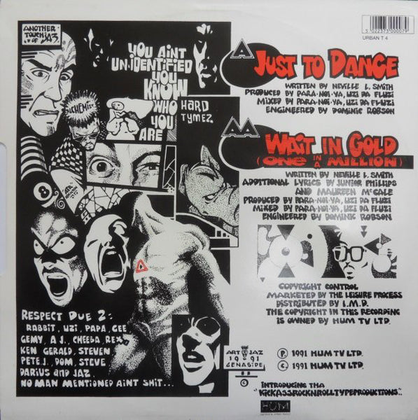 Para-Noi-Ya : Just To Dance (12")