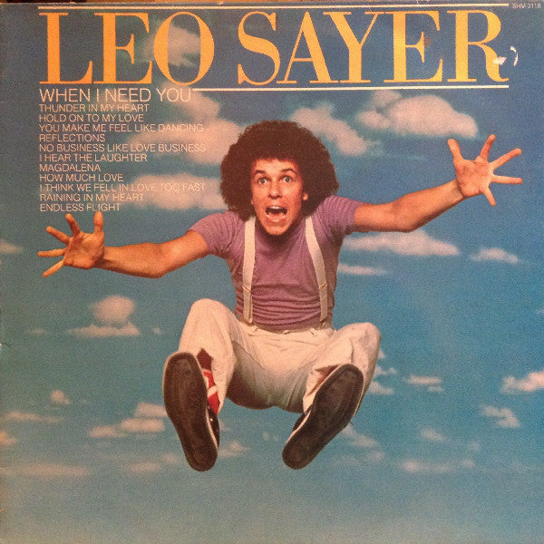 Leo Sayer : When I Need You (LP, Comp)
