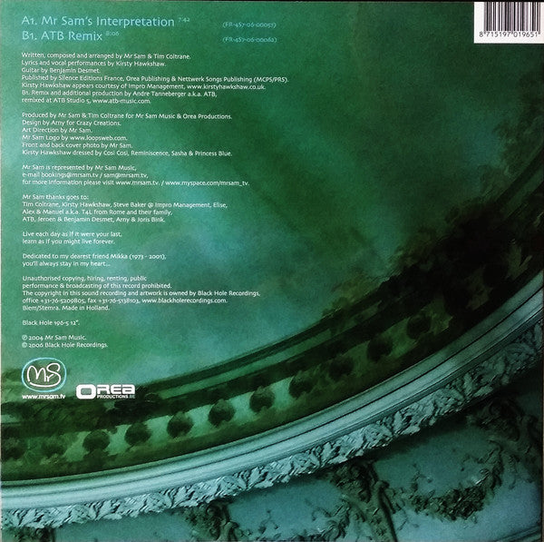 Mr Sam* Featuring Kirsty Hawkshaw : Insight (Disc 2) (12")