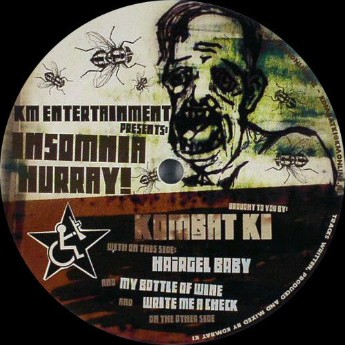 Kombat Ki : Insomnia Hurray! (12", Whi)