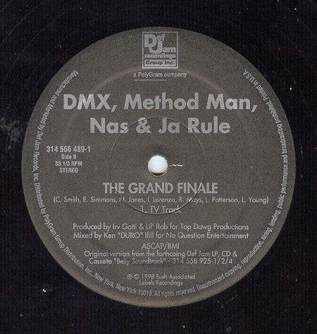 DMX, Method Man, Nas & Ja Rule : The Grand Finale (12")