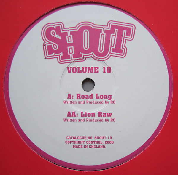 Roughcut : Shout - Volume 10 (12")