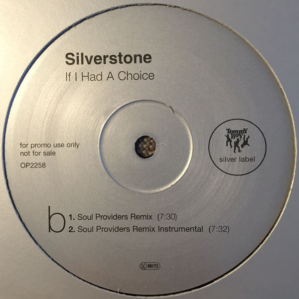 Silverstone (5) : If I Had A Choice (12", Promo)