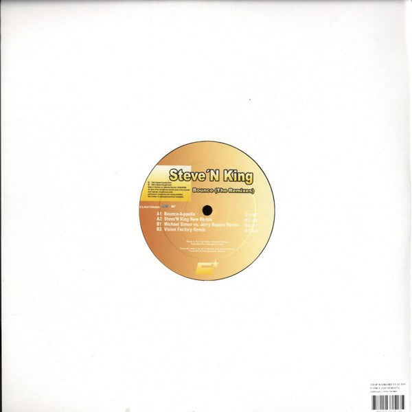 Steve'N King : Bounce (The Remixes) (12")