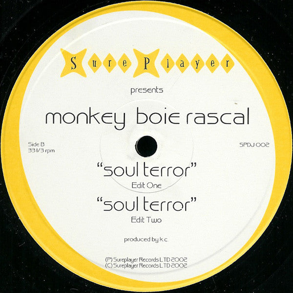 Monkey Boie Rascal : Clap Your Hands (12")
