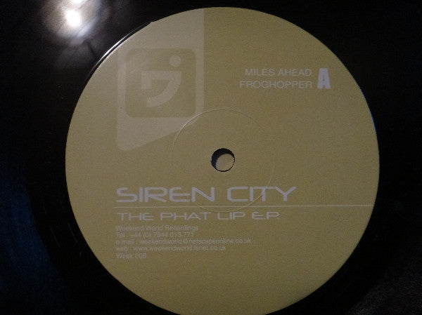 Siren City : The Phat Lip E.P. (12", EP)