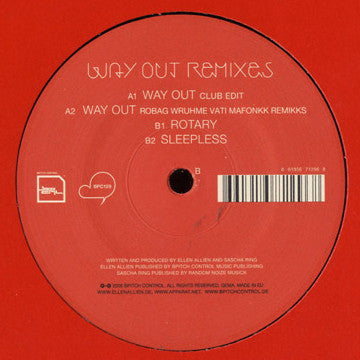 Ellen Allien & Apparat : Way Out Remixes (12")