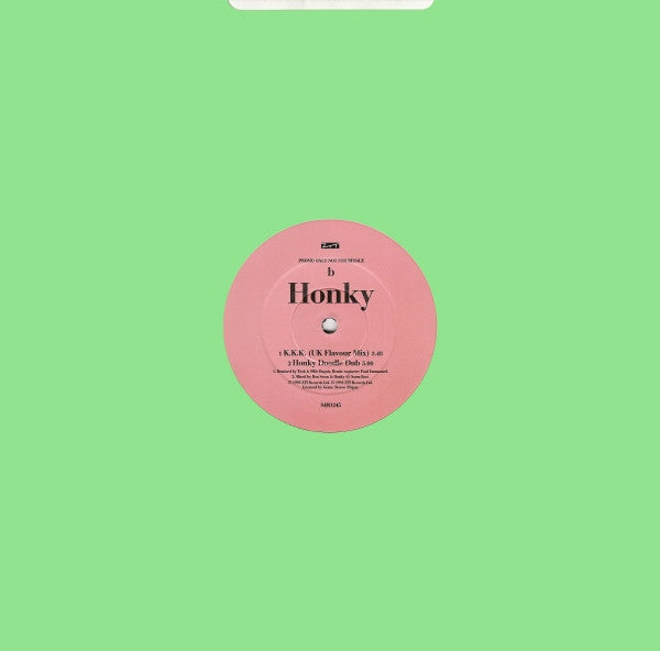 Honky : The Honky Doodle Day EP (12", EP, Promo)
