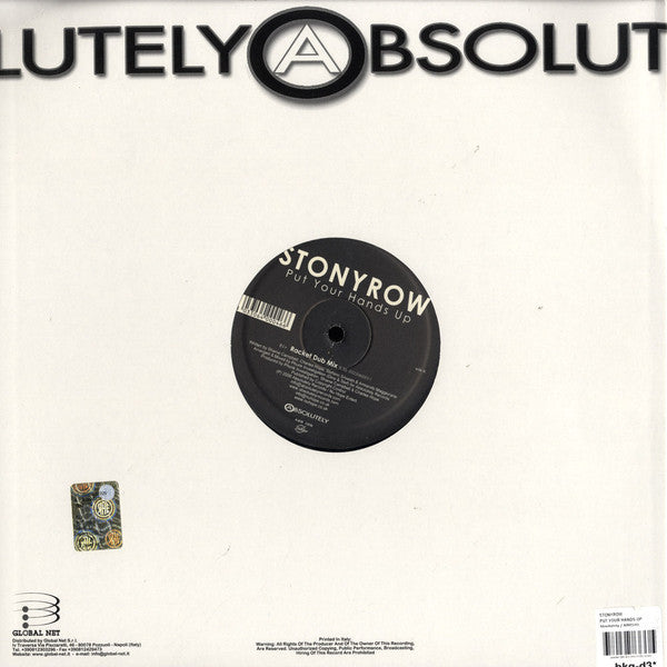 Stonyrow : Put Your Hands Up (12")