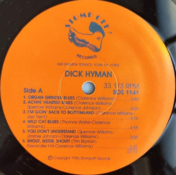 Dick Hyman : Gulf Coast Blues: The Music Of Clarence Williams (LP, Album)