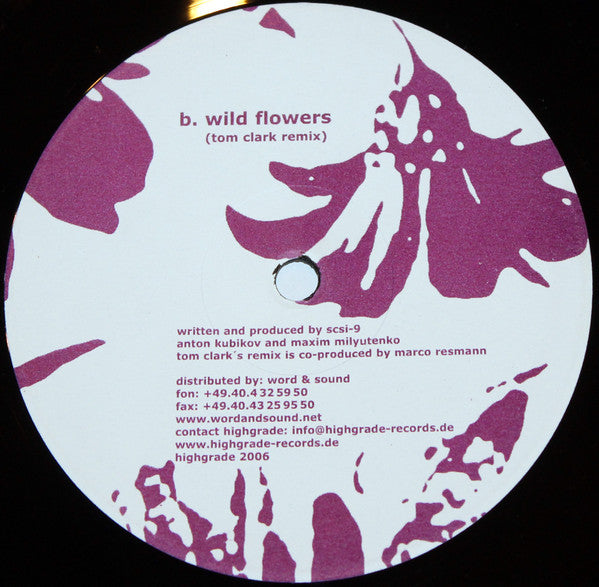SCSI-9 : Wild Flowers (12")
