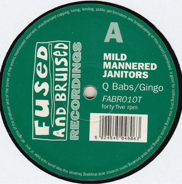 Mild Mannered Janitors : Q Babs / Gingo (12")