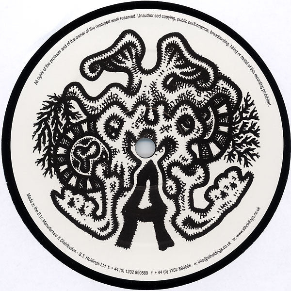 Shackleton : Soundboy's Nuts Get Ground Up Proper E.P. (12", EP)