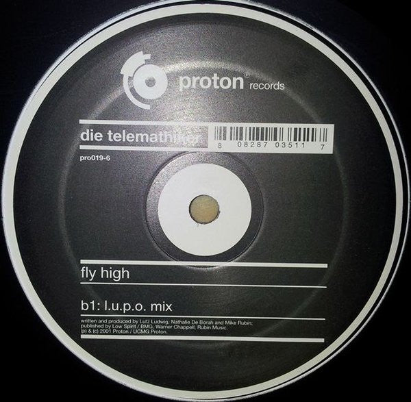 Die Telemathiker : Fly High (12")