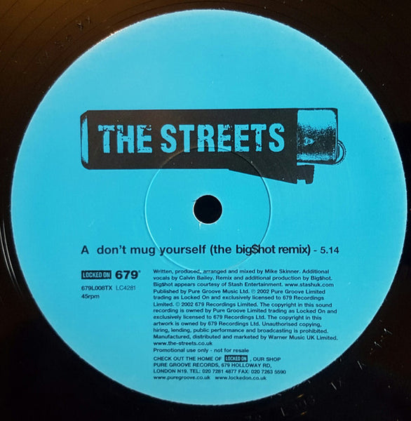 The Streets : Don't Mug Yourself (12", Single)