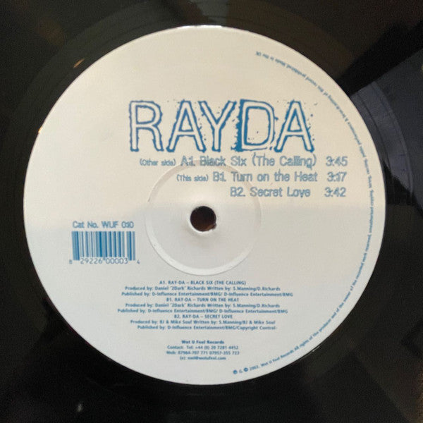Ray-Da : Black Six (The Calling) (12", Maxi)