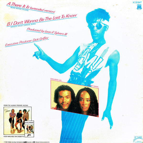 Shalamar : There It Is  (12", Single)