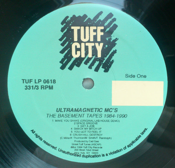 Ultramagnetic MC's : The Basement Tapes 1984-1990 (LP, Comp, RE)