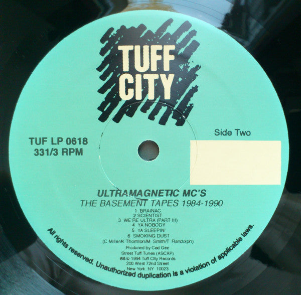Ultramagnetic MC's : The Basement Tapes 1984-1990 (LP, Comp, RE)