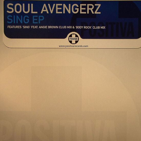 Soul Avengerz : Sing EP (12", EP)