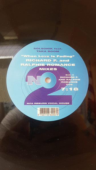 Solsonik : When Love Is Fading (12")