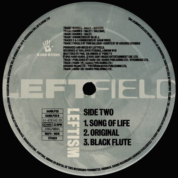 Leftfield : Leftism (2xLP, Album, Gat)