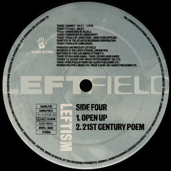 Leftfield : Leftism (2xLP, Album, Gat)