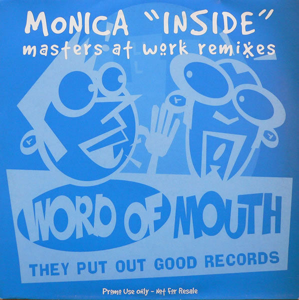 Monica : Inside (Masters At Work Remixes) (2x12", Promo)