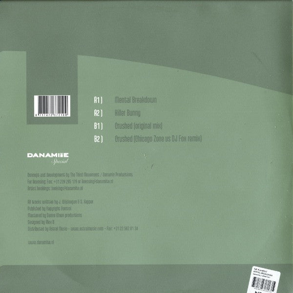 The Playboyz : Mental Breakdown (12")