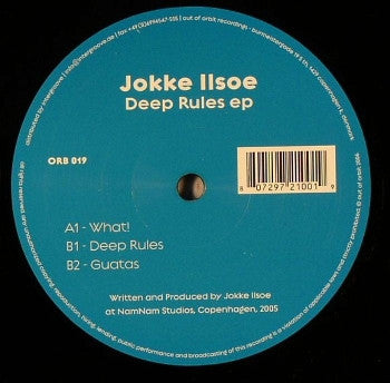 Jokke Ilsøe : Deep Rules EP (12", EP)