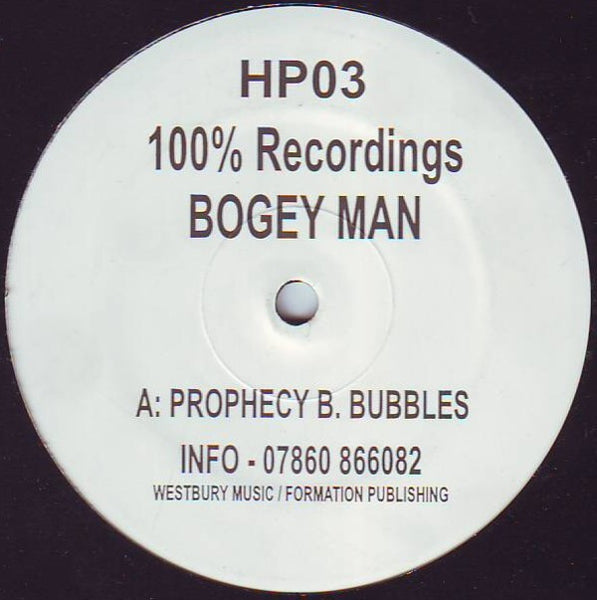 Bogey Man : Prophecy / Bubbles (12")