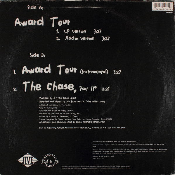 A Tribe Called Quest : Award Tour (12", Single)