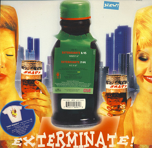 Snap! Featuring Niki Haris!* : Exterminate! (12")
