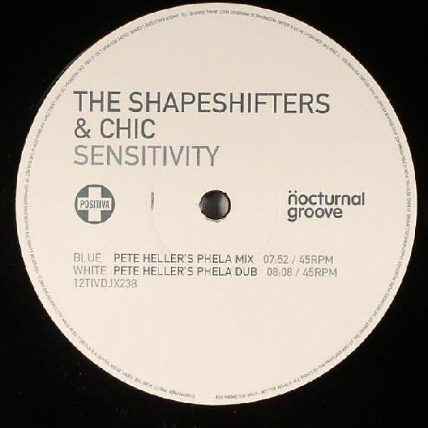 The Shapeshifters* & Chic : Sensitivity (12", Single, Promo)