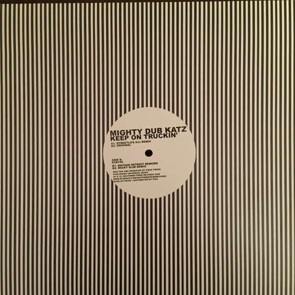 Mighty Dub Katz : Keep On Truckin' (12", Single, Die)