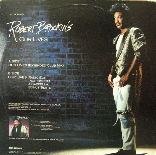 Robert Brookins : Our Lives (12")