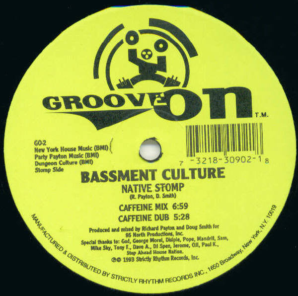 Bassment Culture* : Feel Like Shoutin' / Native Stomp (12")